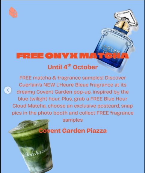 Onyx Matcha Pop-Up