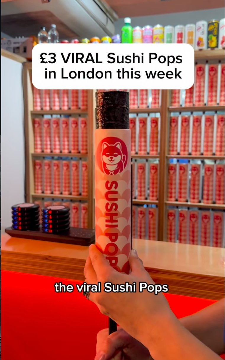 Sushi Pops: £3 Viral Sushi Pops