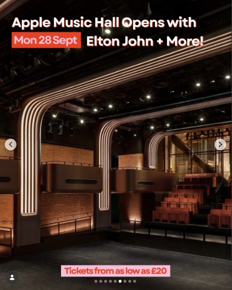Apple Music Hall Opening Night: Elton John