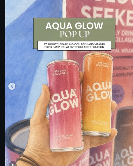 Aqua Glow Pop Up