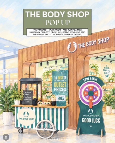 The Body Shop Butter Shop Pop-Up
