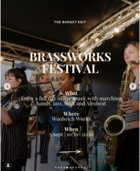 Brassworks Festival at Woolwich Works