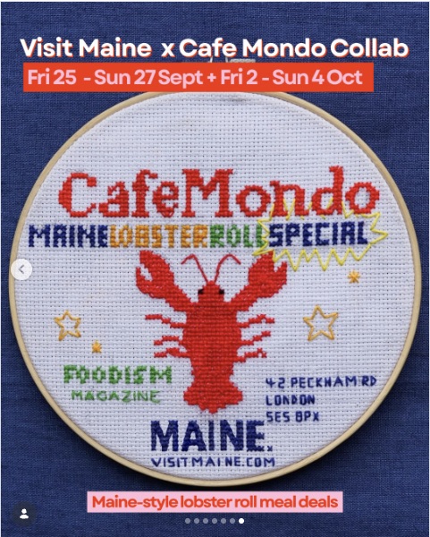 Cafe Mondo x Visit Maine: Maine Lobster Roll Special (25-27 Sept)