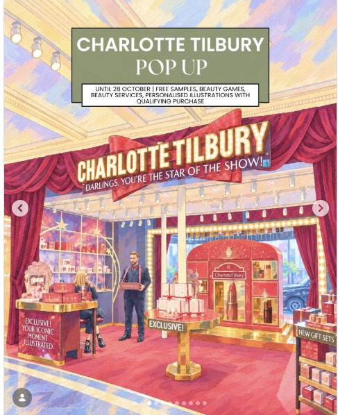 Charlotte Tilbury: Magical Theatre of Beauty Dreams (Harrods)