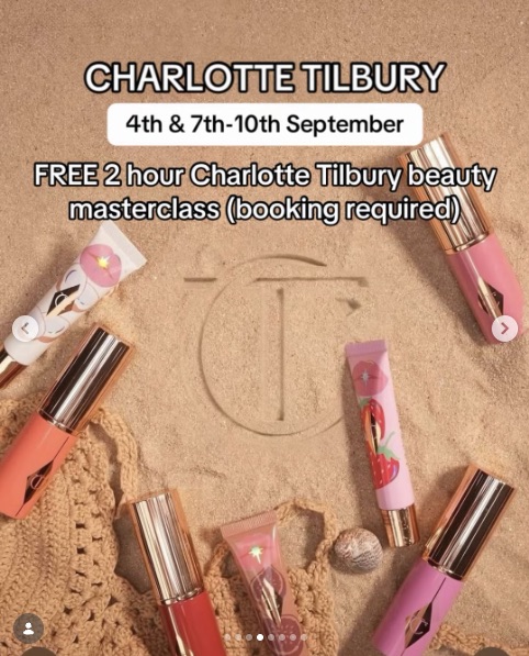 Charlotte Tilbury x Space NK Pop-Up