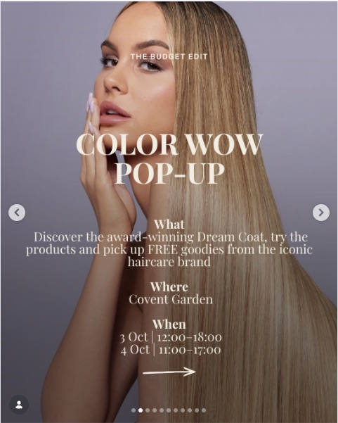 COLOR WOW Dream Coat Pop-Up