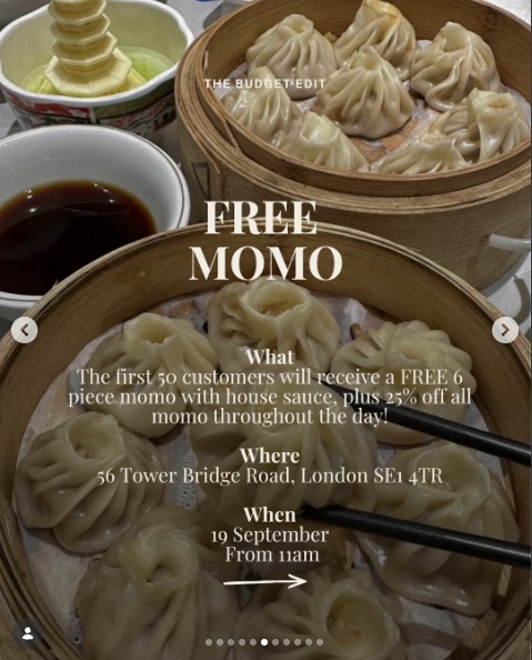 Free Momo Pop-Up