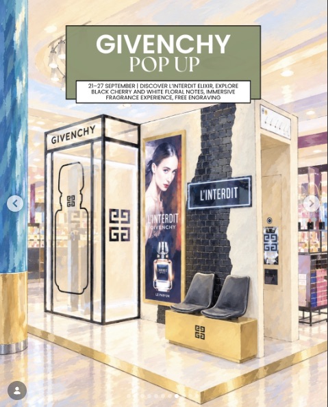 Givenchy LInterdit Elixir Pop-Up