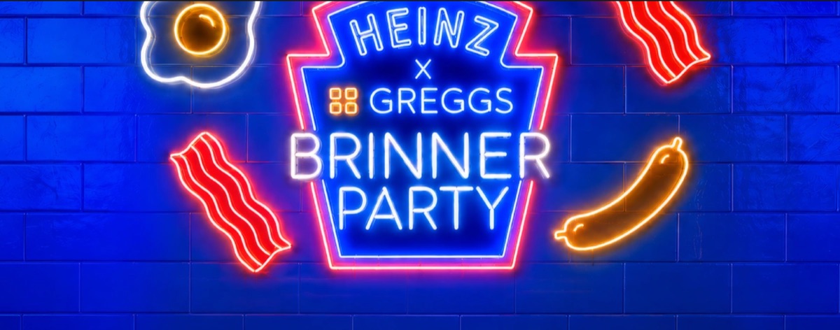 Heinz x Greggs Brinner Party (Cheapside)
