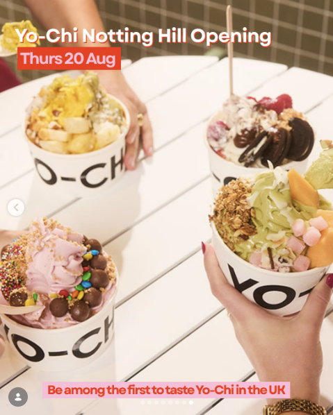 Yo-Chi Notting Hill Opening