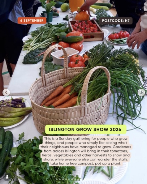 Islington Grow Show 2026