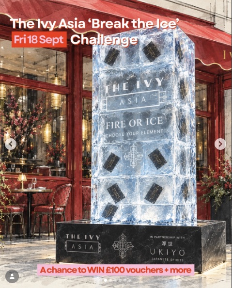The Ivy Asia Break the Ice Challenge
