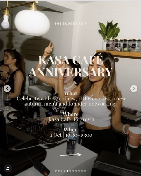 Kasa Café Anniversary