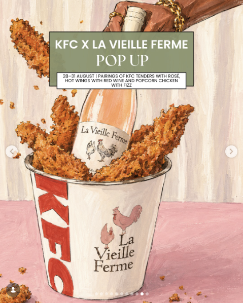KFC x La Vieille Ferme Pop Up