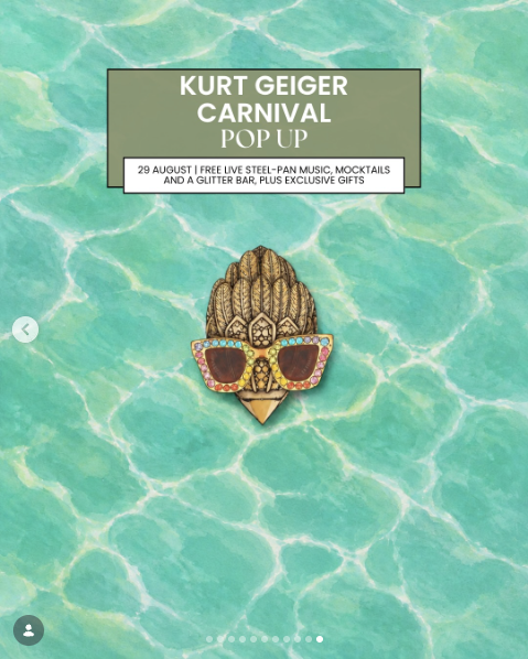 Kurt Geiger Carnival Pop Up