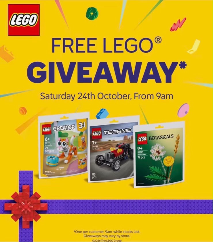 LEGO FREE Giveaway (Leicester Square)