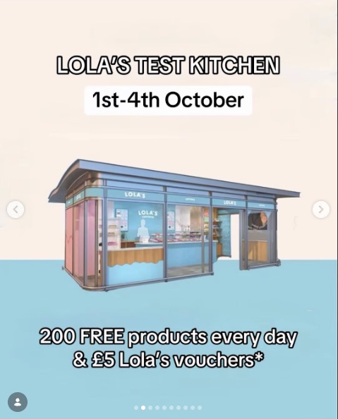 Lolas Test Kitchen Pop-Up