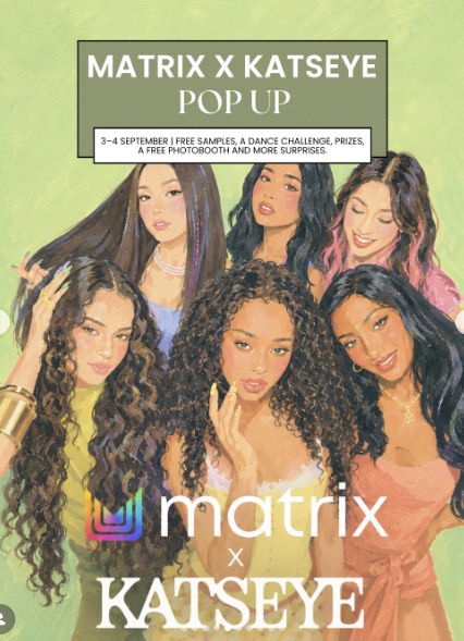 Matrix x KATSEYE Hairography Pop-Up