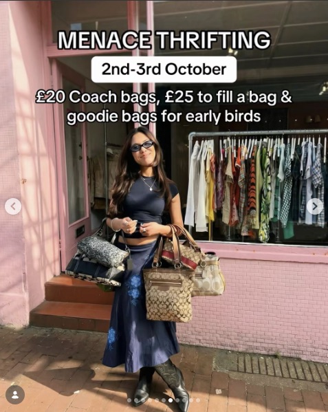 Menace Thrifting: Vintage Event