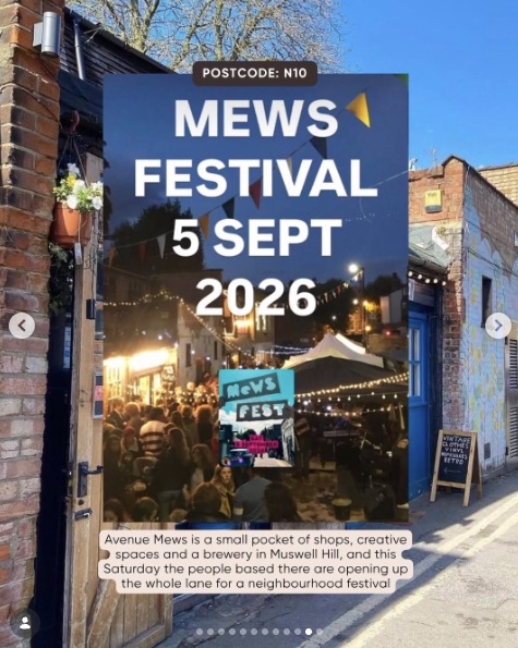 Mews Festival Muswell Hill