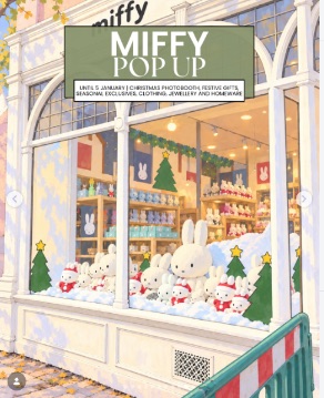 Miffy Christmas Pop-Up Shop