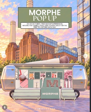 Morphe Studio x Boots Pop-Up (Battersea Power Station)