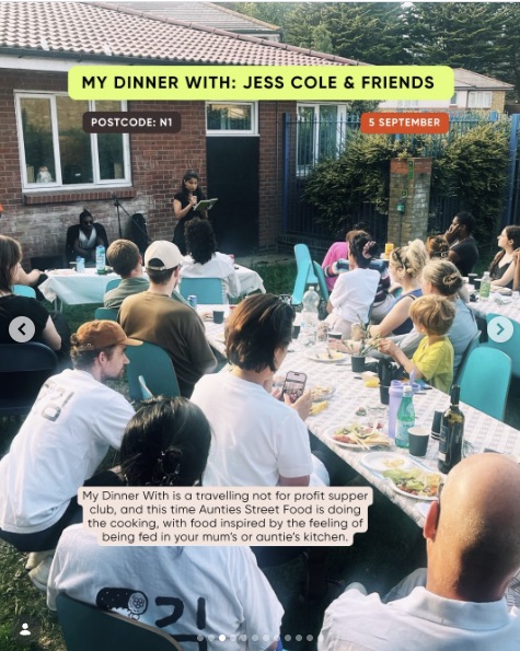 My Dinner With: Jess Cole & Friends
