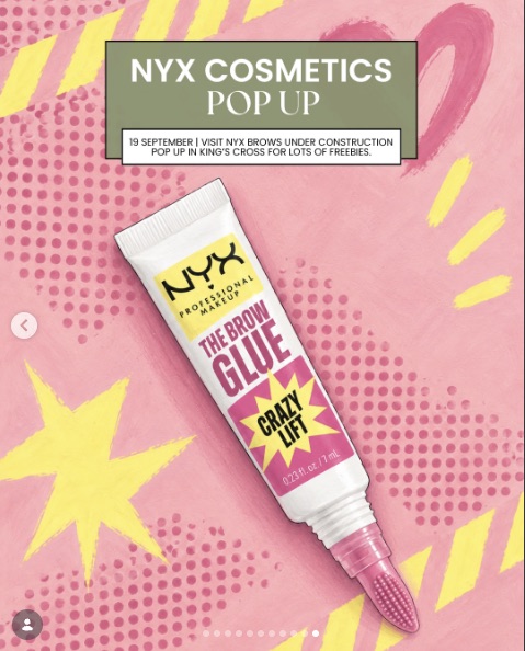 NYX Brows Under Construction Pop-Up