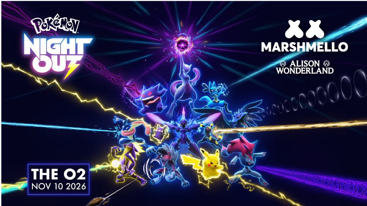 Pokémon Night Out at The O2 (Marshmello x Alison Wonderland)