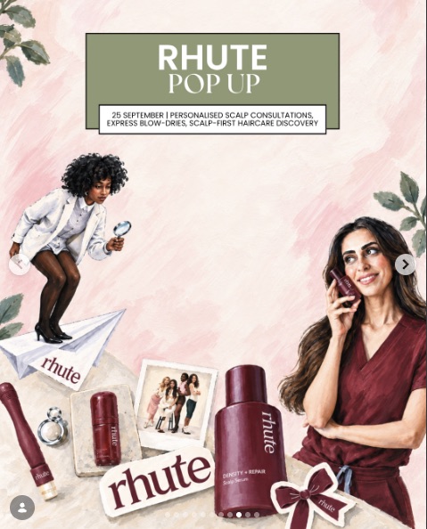 Rhute Journey to Great Hair Pop-Up
