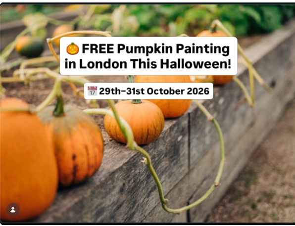 Free Pumpkin Painting at The Royal Parks (Greenwich Park)