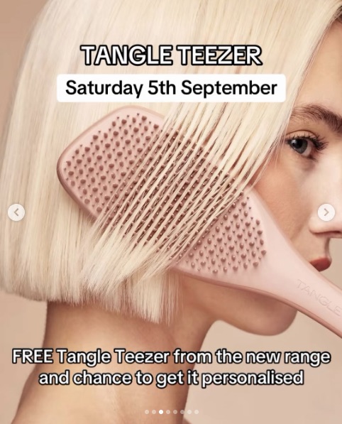 Tangle Teezer x Space NK Pop-Up