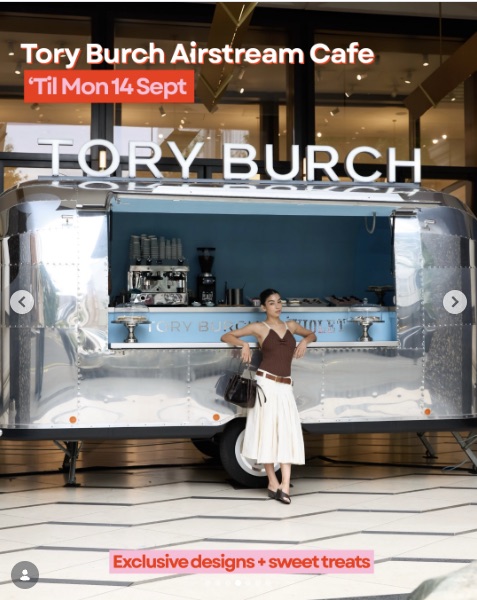 Tory Burch Romy on the Go Airstream Cafe