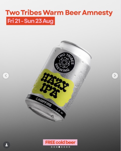 Two Tribes Warm Beer Amnesty